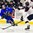 GRAND FORKS, NORTH DAKOTA - APRIL 21: Sweden's Alexander Nylander #11 skates with the puck while Slovakia's Vojtech Zelenak #3 defends during quarterfinal round action at the 2016 IIHF Ice Hockey U18 World Championship. (Photo by Matt Zambonin/HHOF-IIHF Images)

